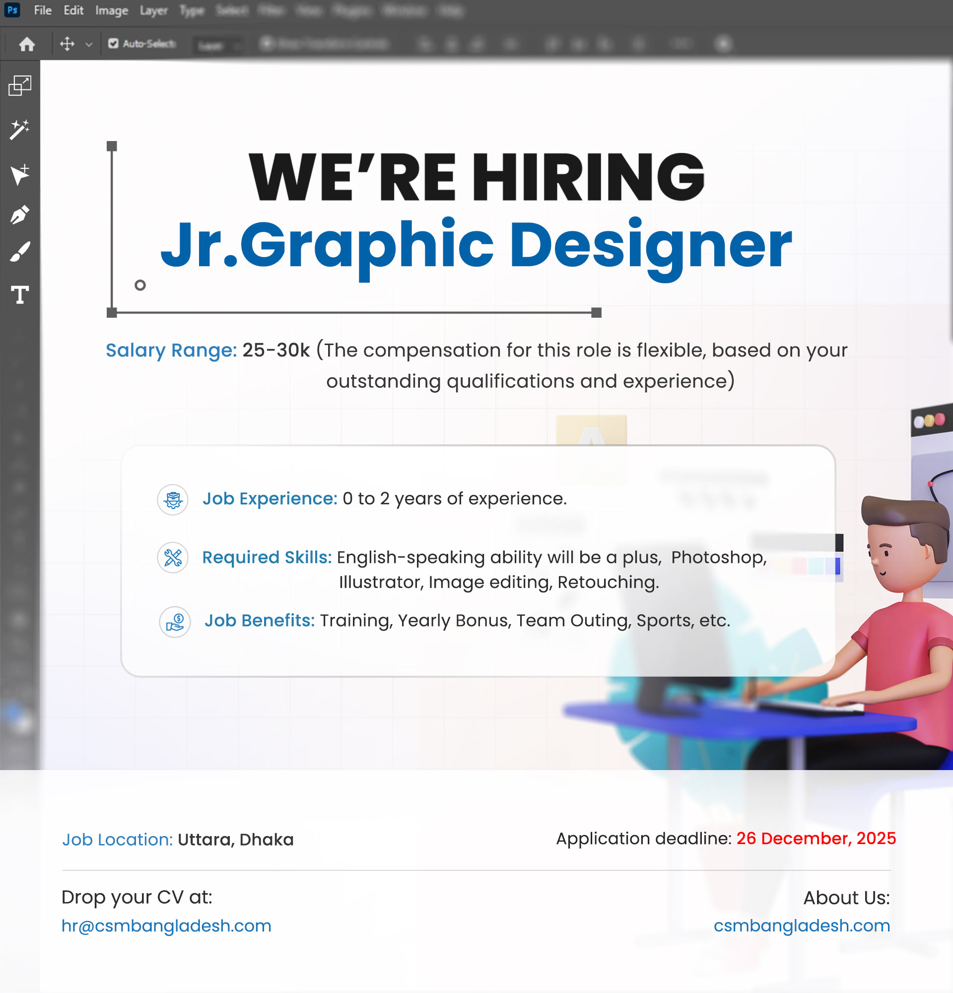 Jr. Graphic Designer